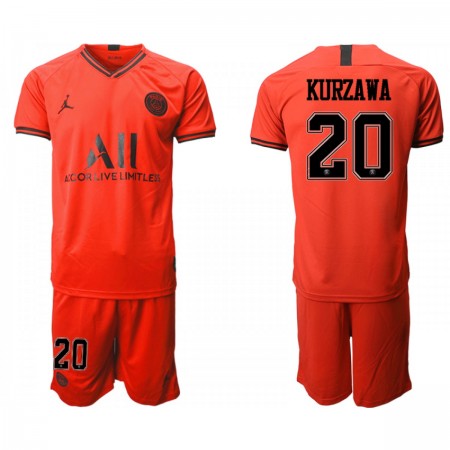 Paris Saint Germain KURZAWA 20 Kind Uit Tenue 2019-20